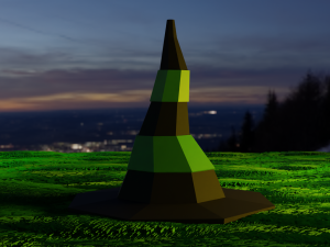 Halloween low poly pack Model 3D