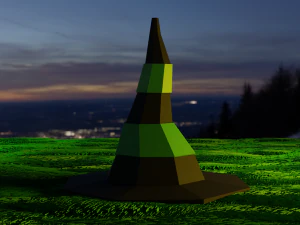 Halloween low poly pack 3D Model