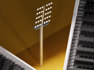 Basketball Arena LowPoly style 3D-Modell
