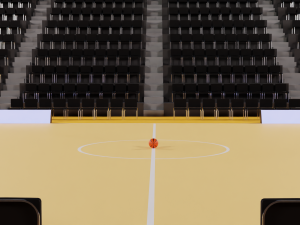 Basketball Arena LowPoly style 3D-Modell