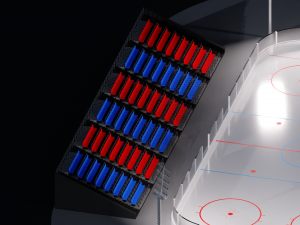 Hockey Arena LowPoly Modelo 3D
