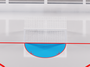 Hockey Arena LowPoly Modelo 3D