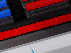 Hockey Arena LowPoly Modelo 3D
