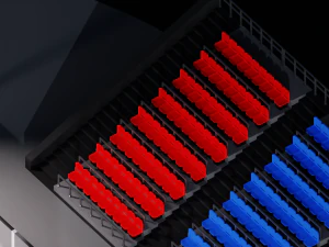 Hockey Arena LowPoly 3D Model