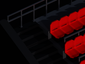 Hockey Arena LowPoly Modelo 3D