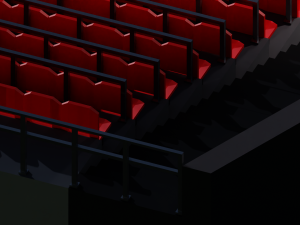 Hockey Arena LowPoly Modelo 3D