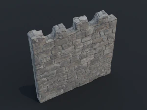 Modular castle old medieval tower kit 3D Model