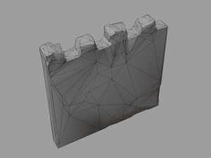 Modular castle old medieval tower kit 3D Model