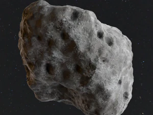 Detailed asteroids space rocks high-poly 3D Model