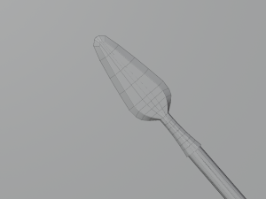 Medieval Polearms metal wood Low-poly Modello 3D