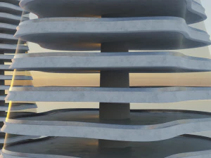 Futuristic Building Concept 3D Model