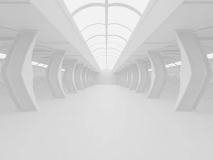 Concept space interior empty rooms 3D Model