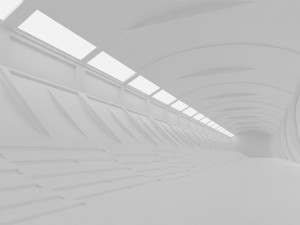 Concept space interior empty rooms Modelo 3D