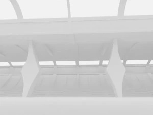 Concept space interior empty rooms 3D Model