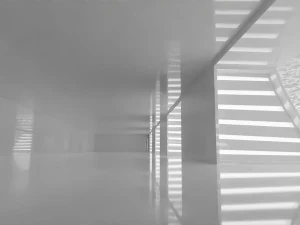 Concept space interior empty rooms 3D Model