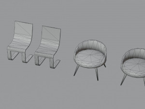Barbie house props cartoon asset Modelo 3D