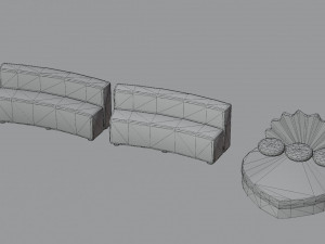 Barbie house props cartoon asset Modelo 3D