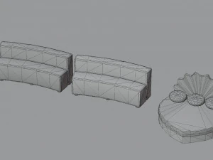 Barbie house props cartoon asset 3D Model