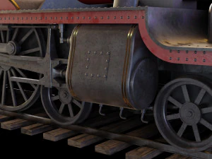 Locomotiva GWR 4900 classe 5972 Olton Hall Hogwarts Express Modelo 3D