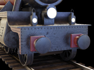 Locomotive GWR 4900 class 5972 Olton Hall Hogwarts Express Modèle 3D