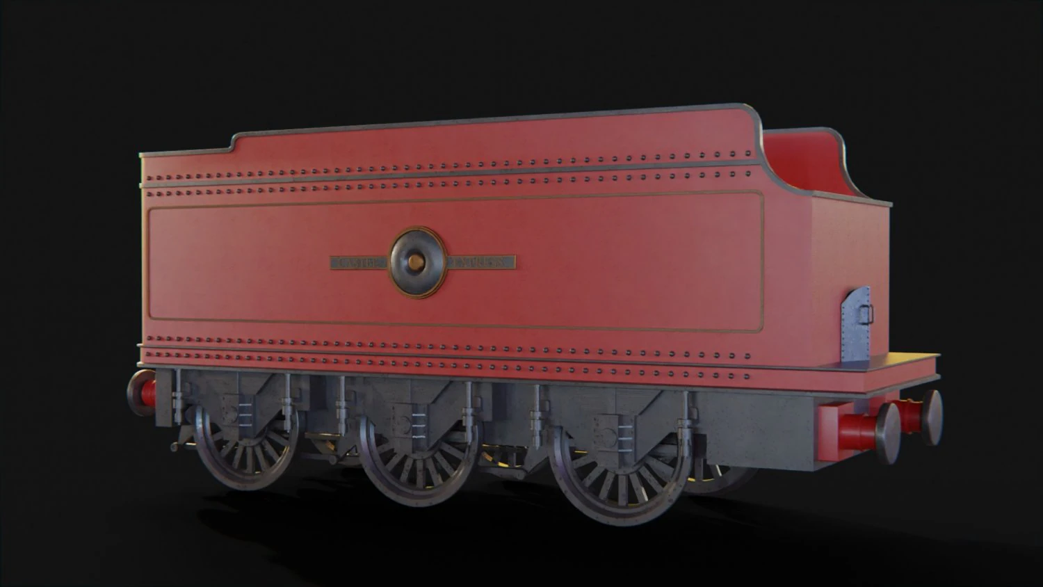 Concurso GWR 4900 Olton Hall Hogwarts Express Modelo 3D .c4d .max .obj .3ds .fbx .stl .blend 