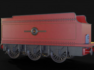 Tender GWR 4900 Olton Hall Hogwarts Express 3D मॉडल