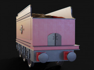 Tender GWR 4900 Olton Hall Hogwarts Express Modelo 3D