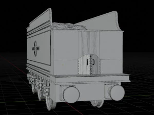 Concurso GWR 4900 Olton Hall Hogwarts Express Modelo 3D