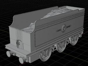 Concurso GWR 4900 Olton Hall Hogwarts Express Modelo 3D