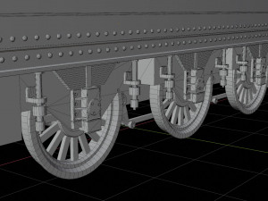 Tender GWR 4900 Olton Hall Hogwarts Express Modelo 3D