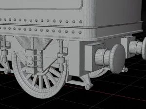 Concurso GWR 4900 Olton Hall Hogwarts Express Modelo 3D