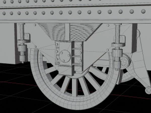 Concurso GWR 4900 Olton Hall Hogwarts Express Modelo 3D