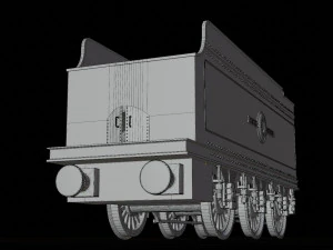 Concurso GWR 4900 Olton Hall Hogwarts Express Modelo 3D