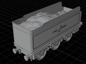 Concurso GWR 4900 Olton Hall Hogwarts Express Modelo 3D