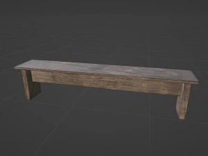 Library old room public Gothic props modular 3D Model