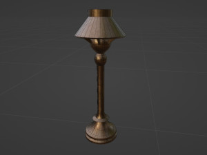 Library old room public Gothic props modular Model 3D