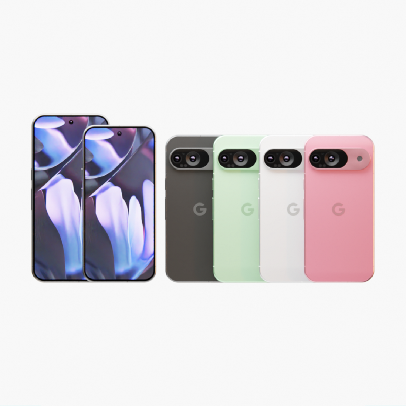 Google Pixel 9 Pixel 9 PRO Pixel 9 XL Pixels efects 3D मॉडल .c4d .max .obj .3ds .fbx .stl .blend 