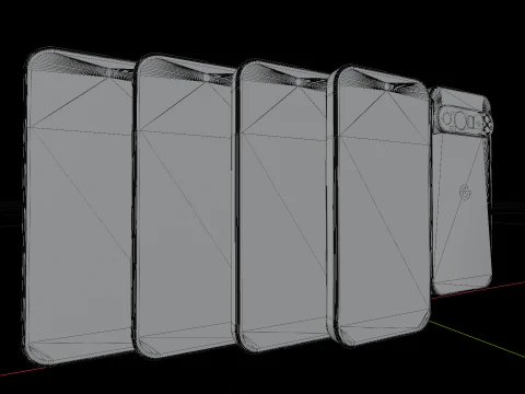 Google Pixel 9 Pixel 9 PRO Pixel 9 XL Pixels efects 3D Model