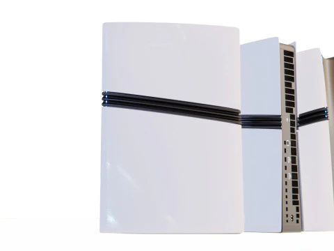 High-Poly of PlayStation 5 Pro 3D Model