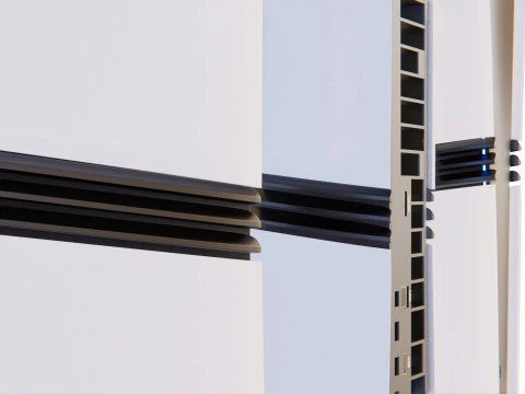 High-Poly of PlayStation 5 Pro 3D Model
