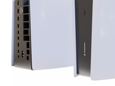 High-Poly of PlayStation 5 Pro 3Dモデル