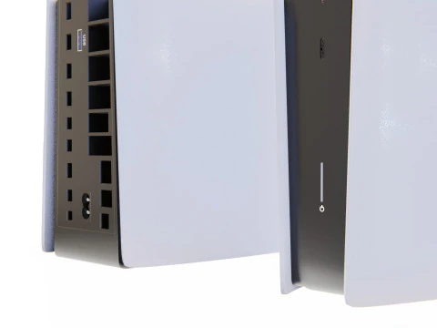 High-Poly of PlayStation 5 Pro 3D Model