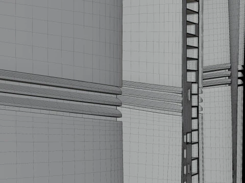 High-Poly of PlayStation 5 Pro 3D Model