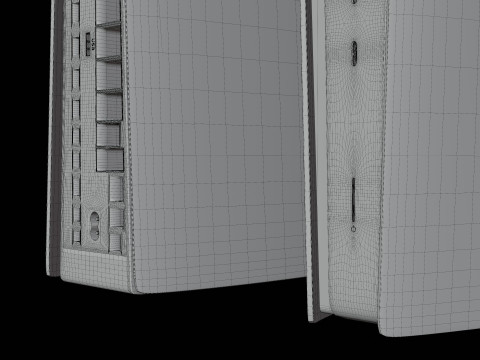High-Poly of PlayStation 5 Pro 3Dモデル
