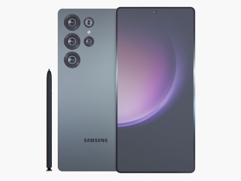 Detailed of Samsung S25 Ultra Modelo 3D