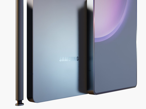 Detailed of Samsung S25 Ultra 3D Model