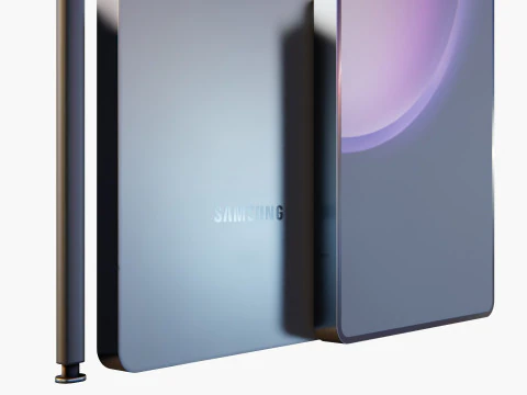 Detailed of Samsung S25 Ultra 3D Model