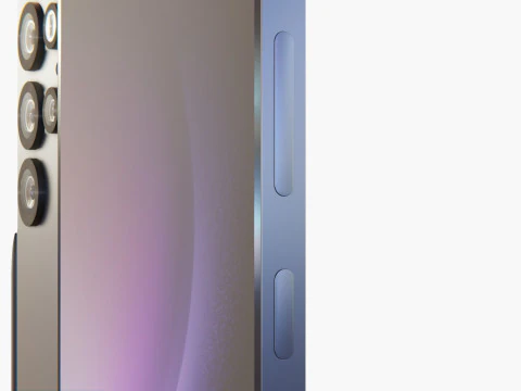 Detailed of Samsung S25 Ultra 3D Model