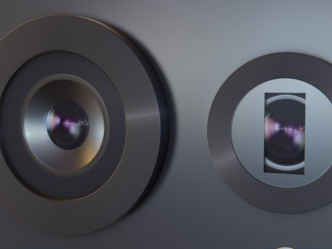 Detailed of Samsung S25 Ultra 3D Model