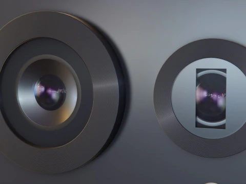Detailed of Samsung S25 Ultra 3D Model